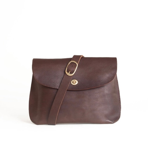 Wolfram Lohr handmade leather crossbody/shoulder bag - Picture 2 of 9